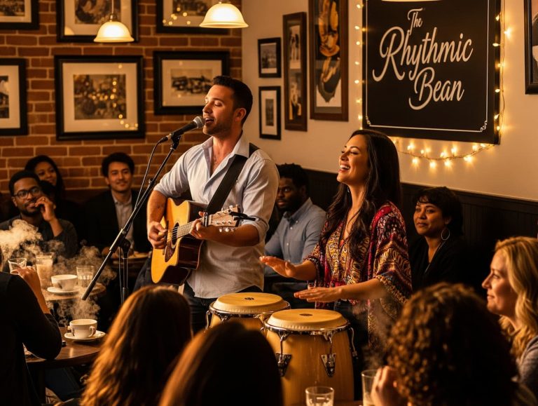 live music at your café